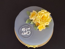 25th Birthday Cake