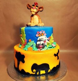 Lion King Cake